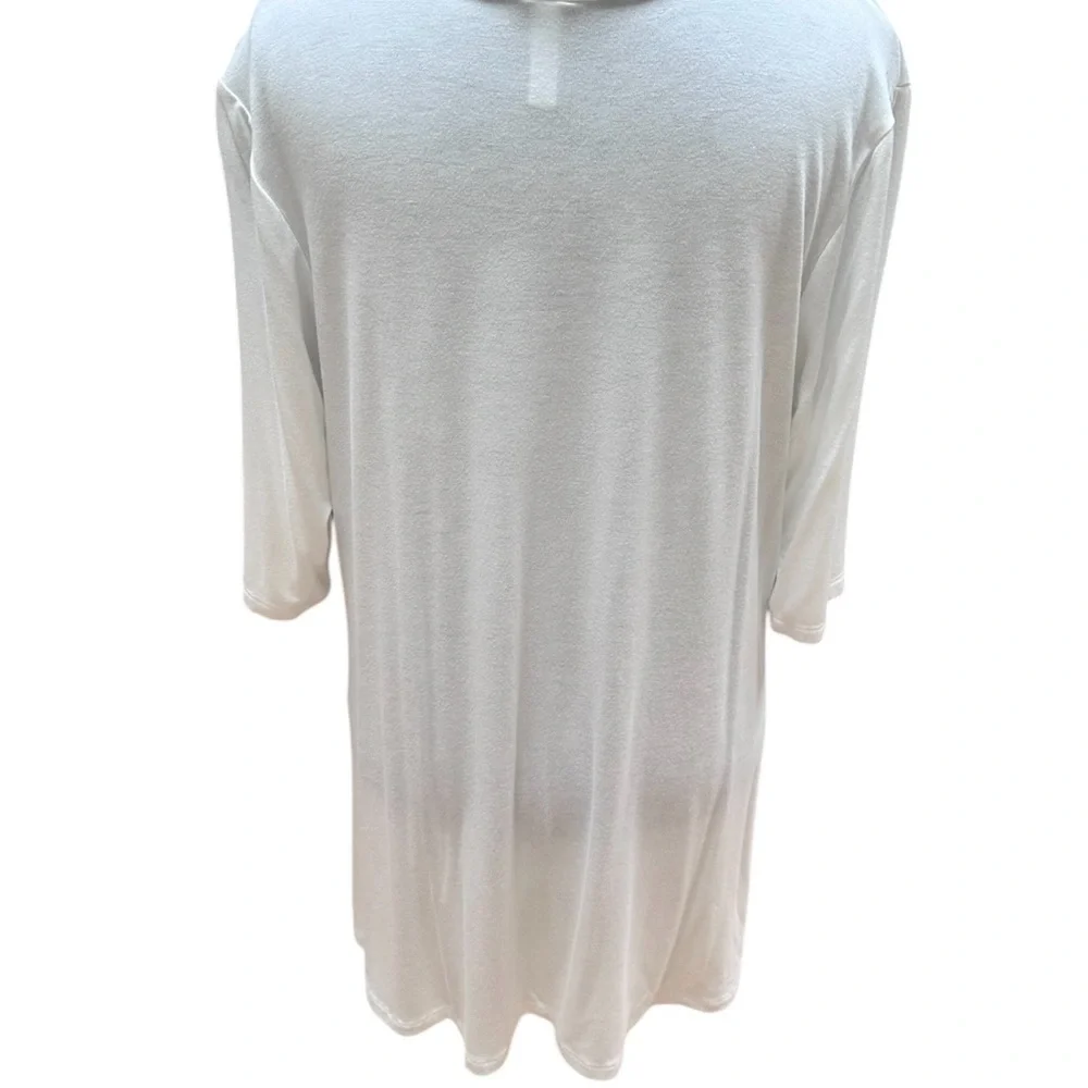 Popana Women’s Tunic Top 3/4 sleeves with pockets. XL NWOT